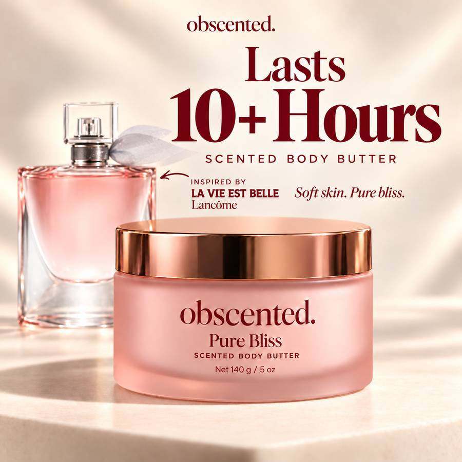 Pure Bliss obscented body butter — hero